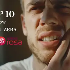 Mężczyzna cierpi na silny ból zęba. Zobacz TOP 10 leków bez recepty na ból zęba.